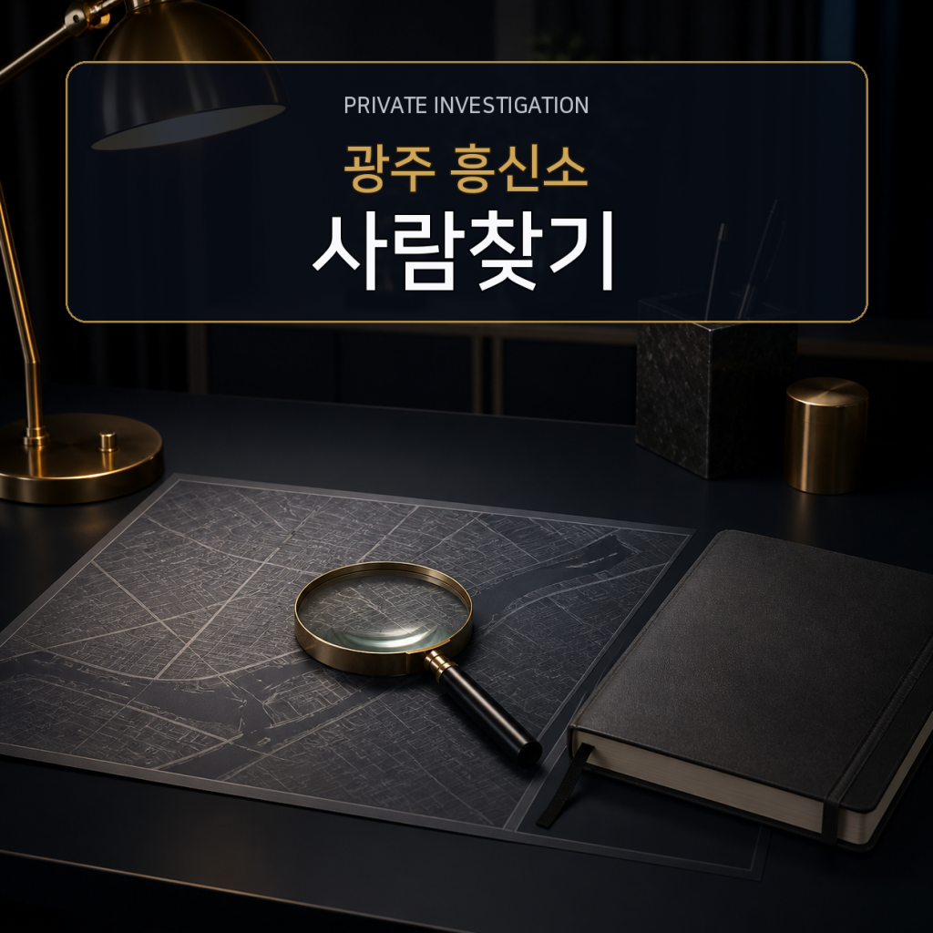 광주 사람찾기·소재파악 전문 흥신소