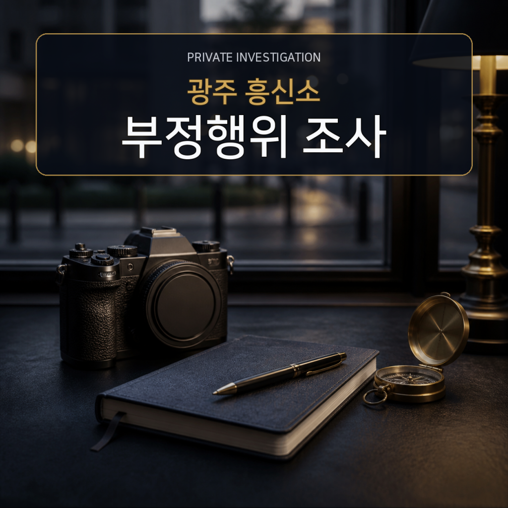 광주 부정행위 사실조사 전문 흥신소